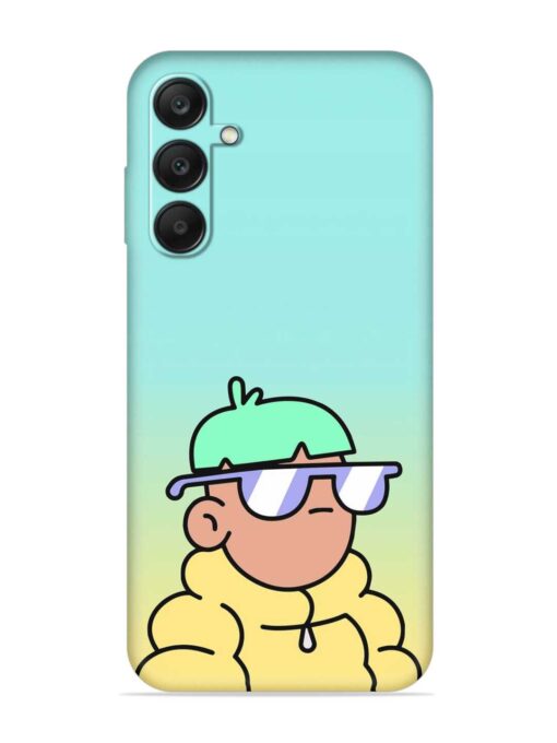 Doodles Cool Character Embossed Soft Silicone Case for Samsung Galaxy A25 (5G)