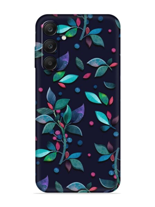 Decorative Watercolor Flower Embossed Soft Silicone Case for Samsung Galaxy A25 (5G)