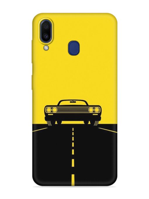 Classic Car Embossed Soft Silicone Case for Samsung Galaxy A30 Zapvi