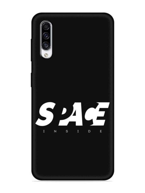 Space Typography Art Embossed Soft Silicone Case for Samsung Galaxy A30S Zapvi