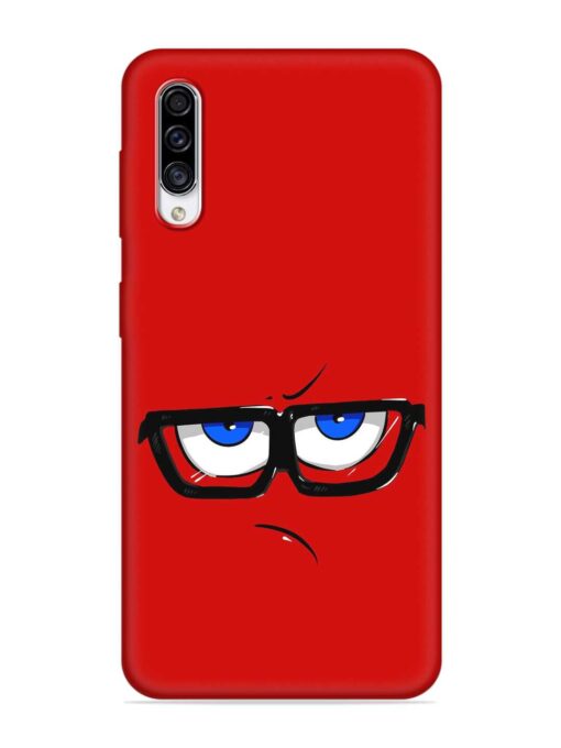 Rad Angry Face Embossed Soft Silicone Case for Samsung Galaxy A30S Zapvi