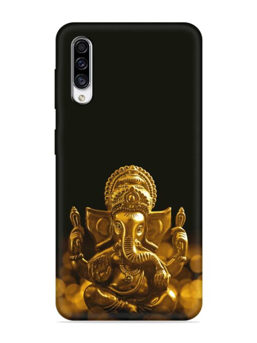 Lord Ganesha Indian Festival Embossed Soft Silicone Case for Samsung Galaxy A30S Zapvi