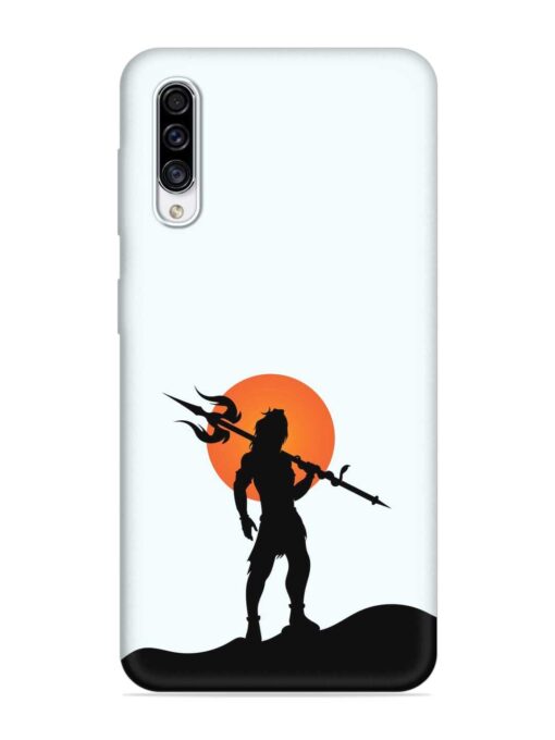 Lord Mahadev Trendy Embossed Soft Silicone Case for Samsung Galaxy A30S Zapvi