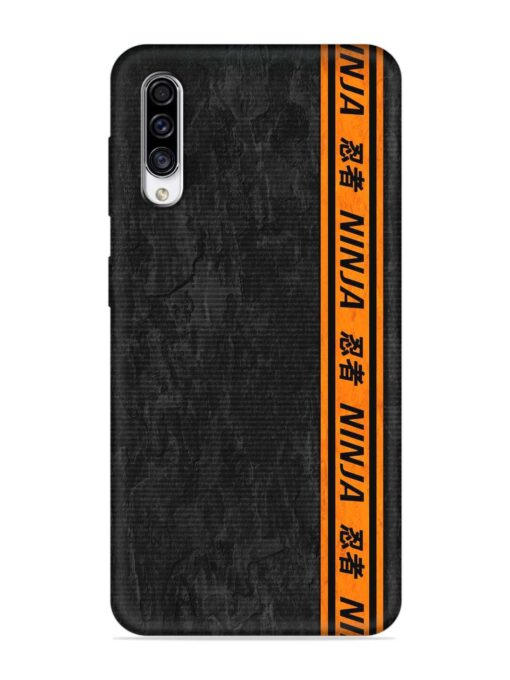 Ninja Srtips Embossed Soft Silicone Case for Samsung Galaxy A30S Zapvi