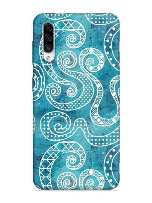 Vintage Curved Seamless Embossed Soft Silicone Case for Samsung Galaxy A30S Zapvi