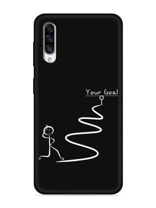 Your Goal Embossed Soft Silicone Case for Samsung Galaxy A30S Zapvi