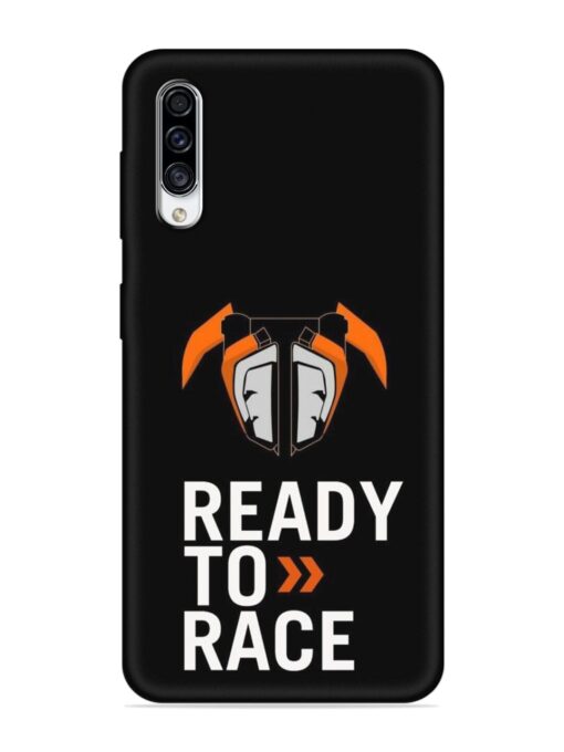 Ready To Race Embossed Soft Silicone Case for Samsung Galaxy A30S Zapvi