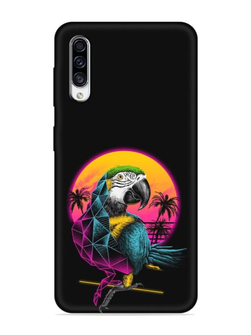 Rad Parrot Embossed Soft Silicone Case for Samsung Galaxy A30S Zapvi