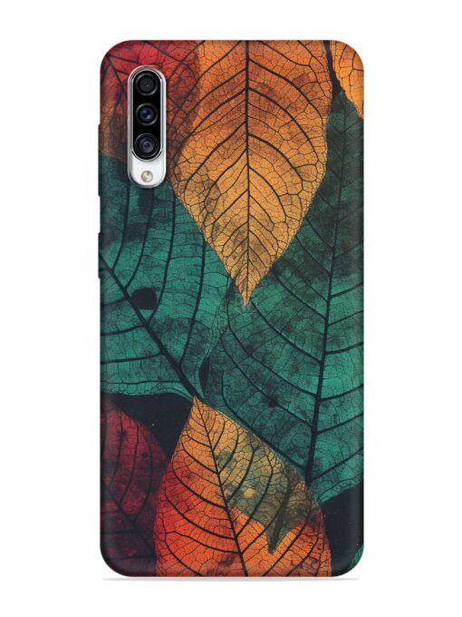 Leaves Artwork Embossed Soft Silicone Case for Samsung Galaxy A30S Zapvi