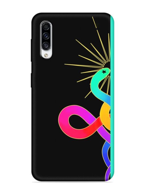 Art Geometric Abstraction Embossed Soft Silicone Case for Samsung Galaxy A30S Zapvi