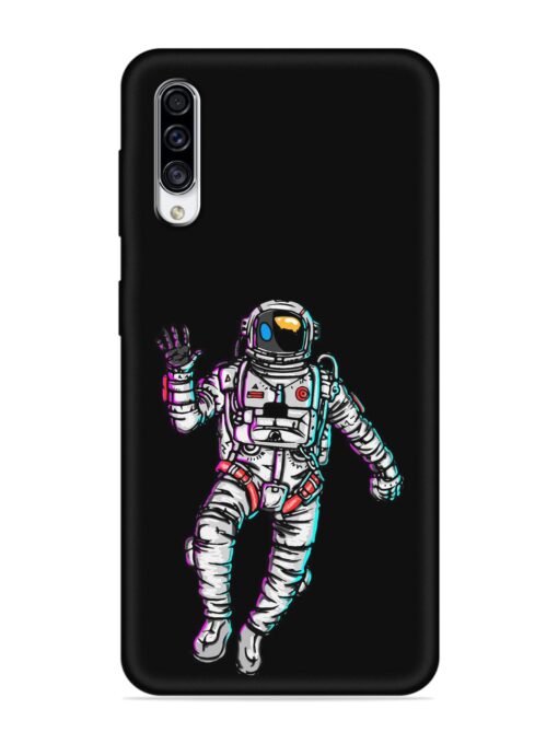 Spaceman Embossed Soft Silicone Case for Samsung Galaxy A30S Zapvi