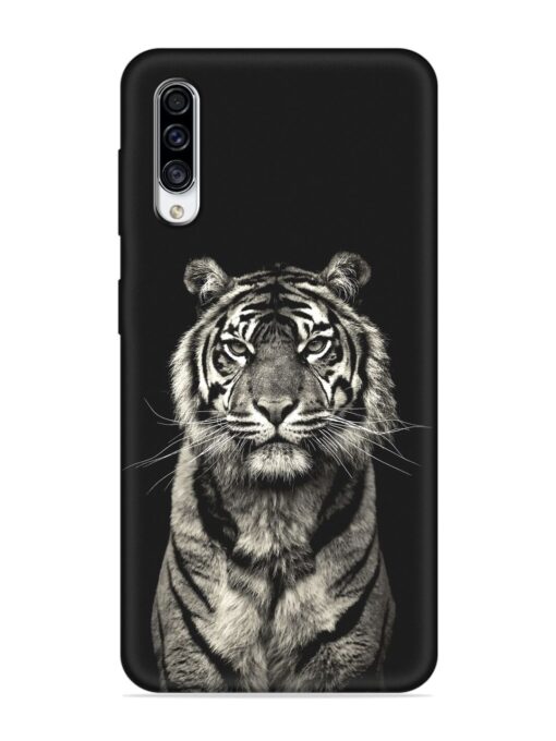 Tiger Art Embossed Soft Silicone Case for Samsung Galaxy A30S Zapvi