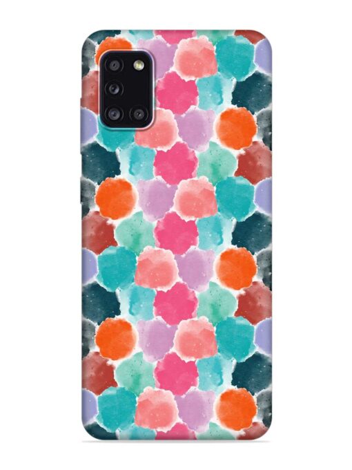 Colorful Seamless Pattern Embossed Soft Silicone Case for Samsung Galaxy A31 Zapvi