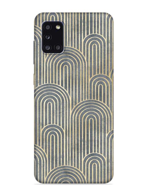 Art Deco Style Embossed Soft Silicone Case for Samsung Galaxy A31 Zapvi