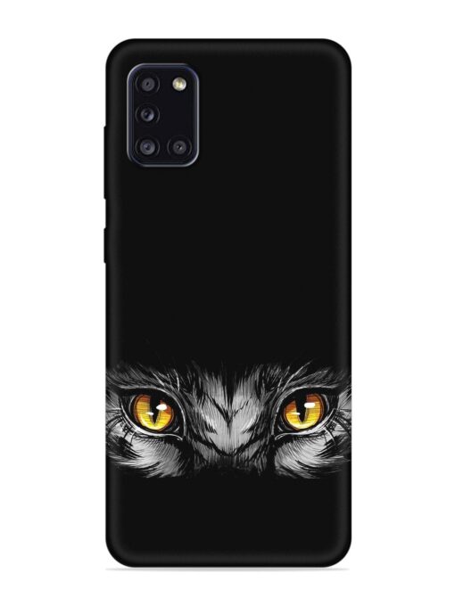 Scary Eye Embossed Soft Silicone Case for Samsung Galaxy A31 Zapvi