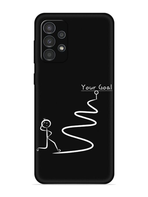 Your Goal Embossed Soft Silicone Case for Samsung Galaxy A32 (4G) Zapvi