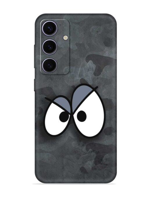 Big Eyes Night Mode Embossed Soft Silicone Case for Samsung Galaxy A35 (5G) Zapvi