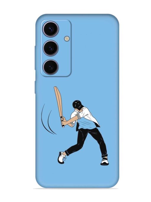 Cricket Gully Boy Embossed Soft Silicone Case for Samsung Galaxy A35 (5G)