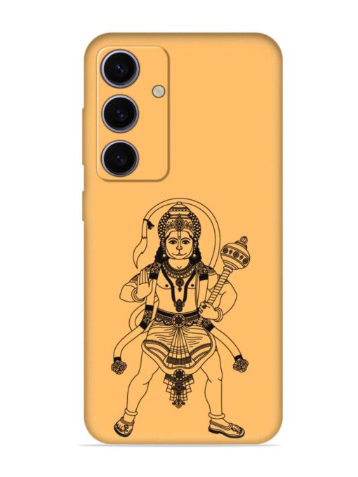 Indian God Hanuman Embossed Soft Silicone Case for Samsung Galaxy A35 (5G) Zapvi