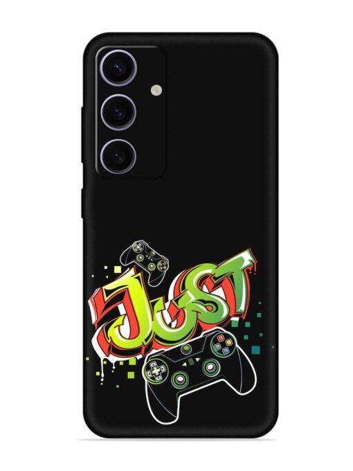 Graffiti Gamepad Illustration Embossed Soft Silicone Case for Samsung Galaxy A35 (5G)