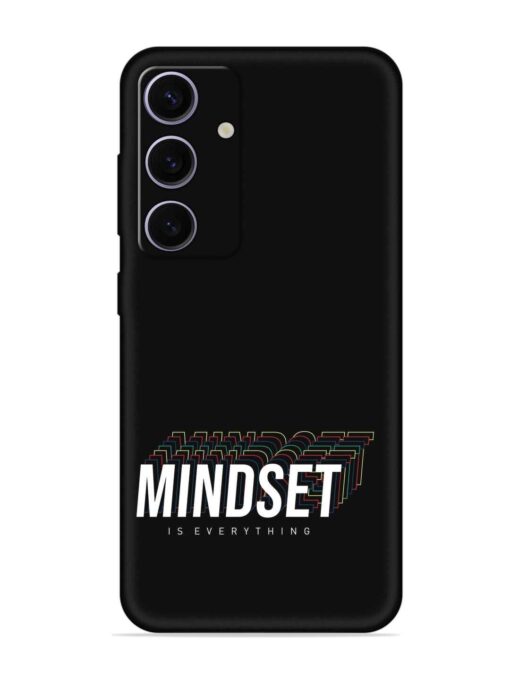 Mindset Everything Slogan Embossed Soft Silicone Case for Samsung Galaxy A35 (5G)