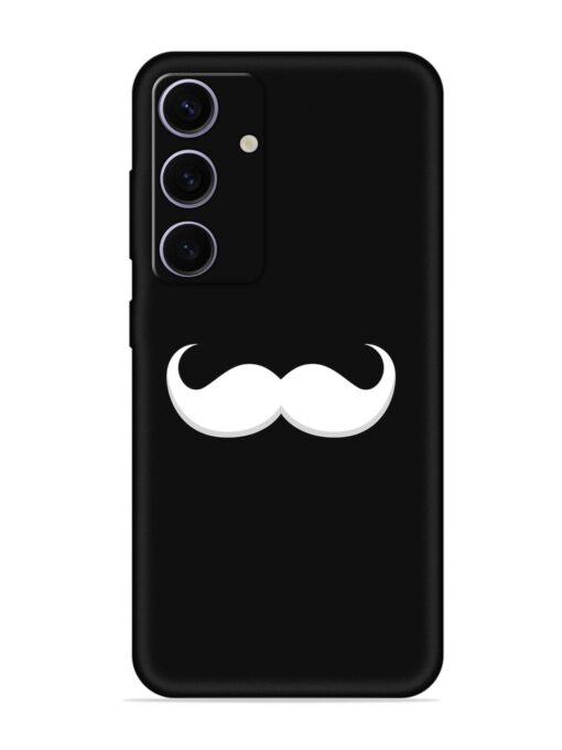 Mustache Vector Embossed Soft Silicone Case for Samsung Galaxy A35 (5G)