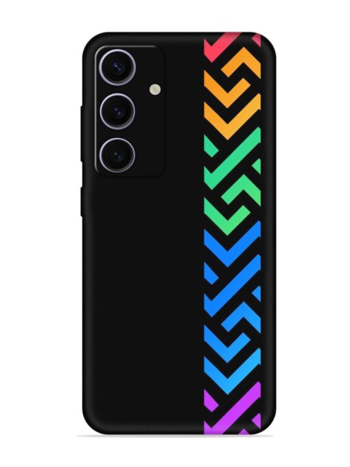 Colorshape Stripes Embossed Soft Silicone Case for Samsung Galaxy A35 (5G)