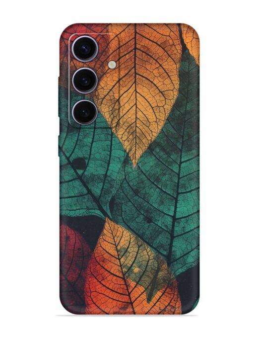 Leaves Artwork Embossed Soft Silicone Case for Samsung Galaxy A35 (5G)