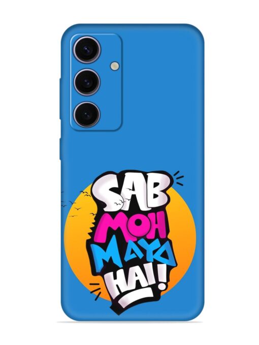 Sab Moh Moya Embossed Soft Silicone Case for Samsung Galaxy A35 (5G)