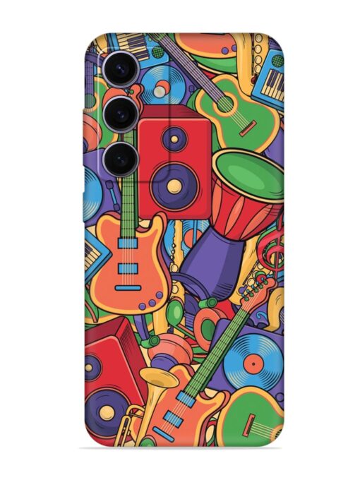 Colorful Music Art Embossed Soft Silicone Case for Samsung Galaxy A35 (5G)