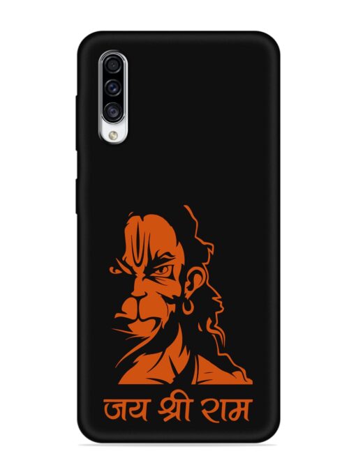 Angry Hanuman Embossed Soft Silicone Case for Samsung Galaxy A50