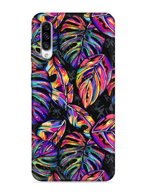 Tropical Seamless Vector Embossed Soft Silicone Case for Samsung Galaxy A50 Zapvi