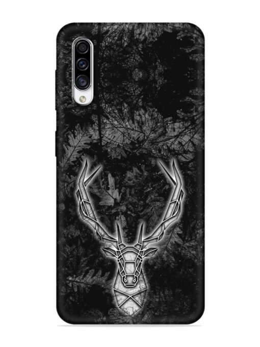 Ancient Deer Embossed Soft Silicone Case for Samsung Galaxy A50