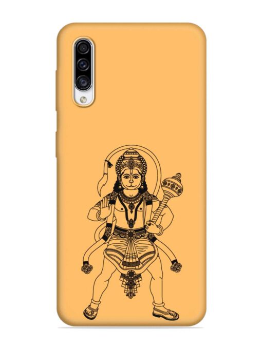 Indian God Hanuman Embossed Soft Silicone Case for Samsung Galaxy A50S