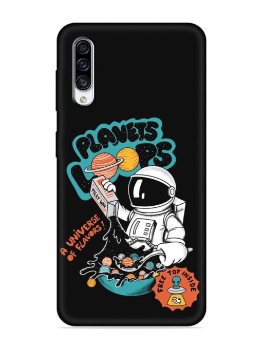 Planets Loop Embossed Soft Silicone Case for Samsung Galaxy A50S Zapvi