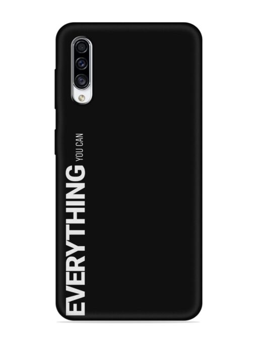 Everything You Can Embossed Soft Silicone Case for Samsung Galaxy A50S