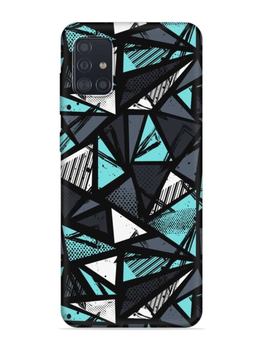 Abstract Seamless Embossed Soft Silicone Case for Samsung Galaxy A51 Zapvi