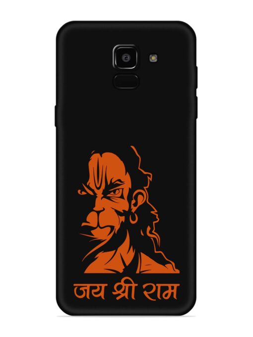 Angry Hanuman Embossed Soft Silicone Case for Samsung Galaxy A5 (2018) Zapvi