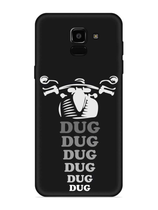 Dug Dug Dug Embossed Soft Silicone Case for Samsung Galaxy A5 (2018) Zapvi