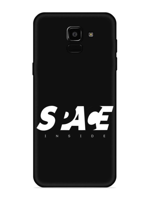 Space Typography Art Embossed Soft Silicone Case for Samsung Galaxy A5 (2018) Zapvi