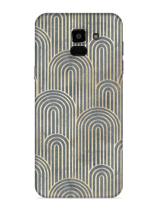 Art Deco Style Embossed Soft Silicone Case for Samsung Galaxy A5 (2018) Zapvi