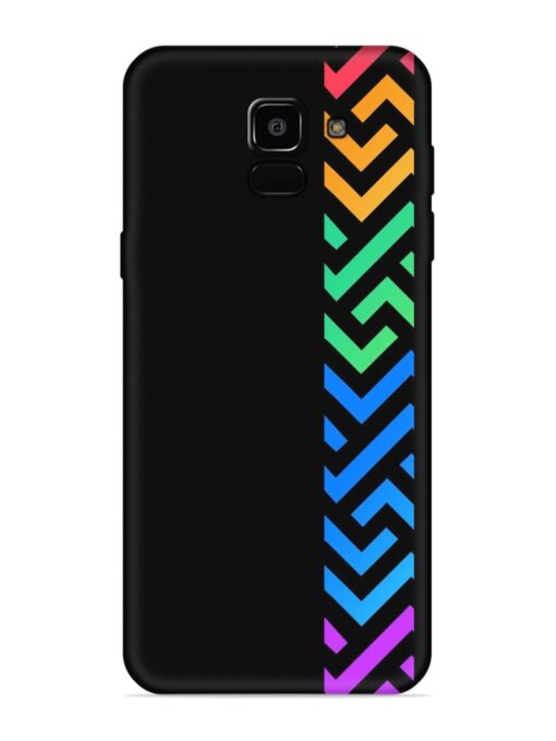 Colorshape Stripes Embossed Soft Silicone Case for Samsung Galaxy A5 (2018) Zapvi