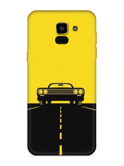 Classic Car Embossed Soft Silicone Case for Samsung Galaxy A5 (2018) Zapvi