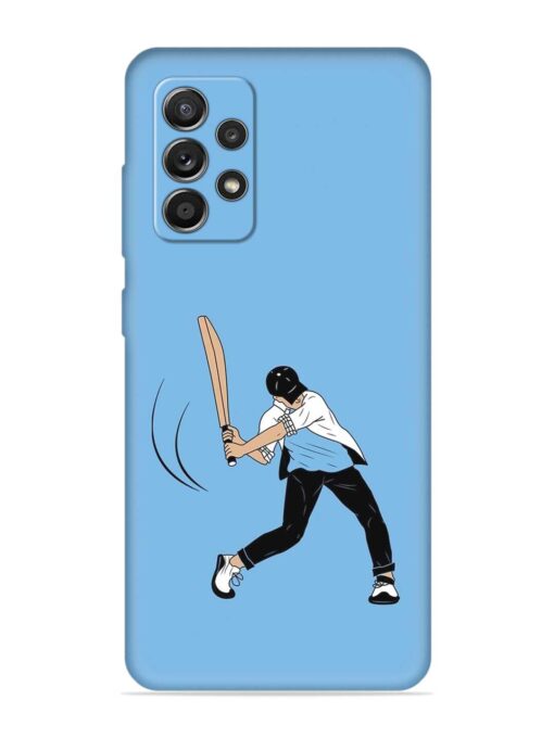 Cricket Gully Boy Embossed Soft Silicone Case for Samsung Galaxy A52S (5G) Zapvi