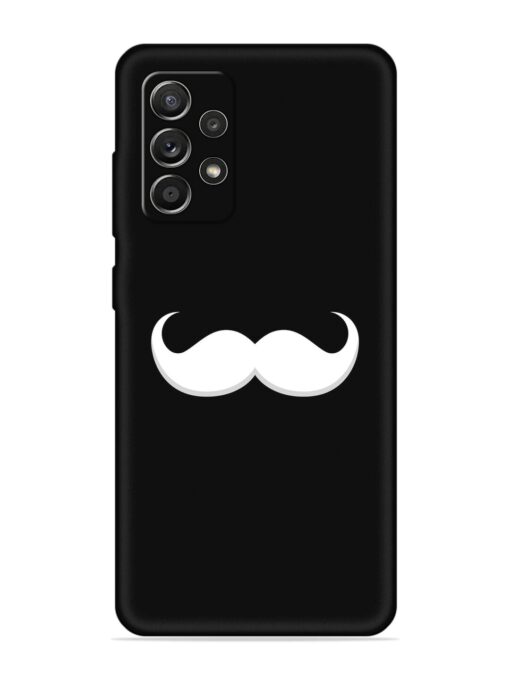 Mustache Vector Embossed Soft Silicone Case for Samsung Galaxy A52S (5G) Zapvi