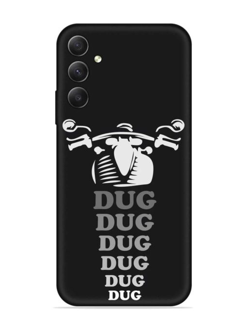 Dug Dug Dug Embossed Soft Silicone Case for Samsung Galaxy A54 (5G)