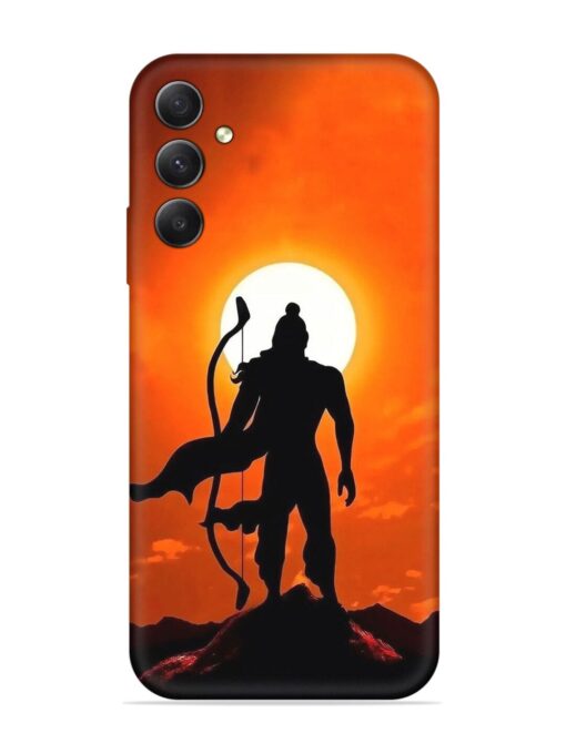 Shree Ram Embossed Soft Silicone Case for Samsung Galaxy A54 (5G) Zapvi