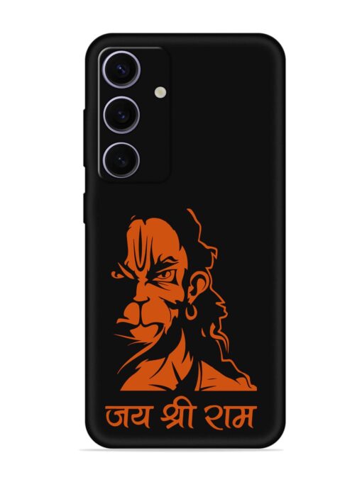 Angry Hanuman Embossed Soft Silicone Case for Samsung Galaxy A55 (5G)