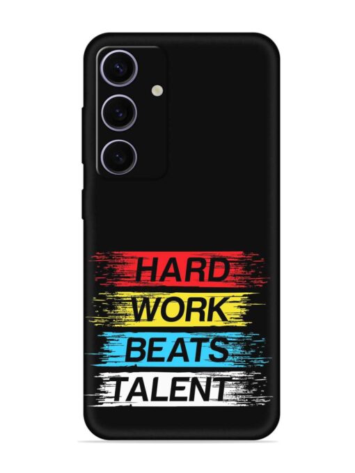 Hard Work Beats Embossed Soft Silicone Case for Samsung Galaxy A55 (5G)