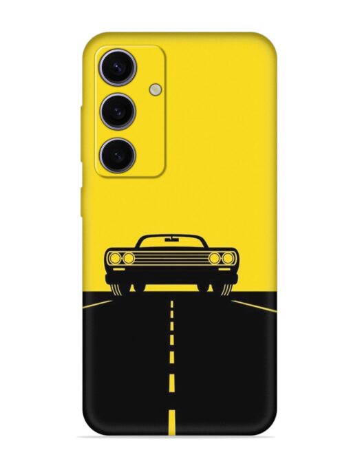 Classic Car Embossed Soft Silicone Case for Samsung Galaxy A55 (5G)